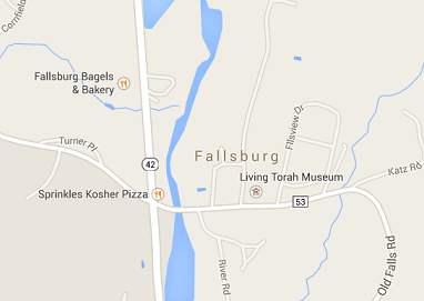 The South Fallsburgh Food Mart, 5105 Main Street, in South Fallsburgh, Sullivan County Location